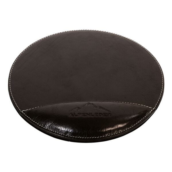 Alpenleder Mousepad »MEERSBURG« ebenholz, 23.5x1x23.5 cm Image
