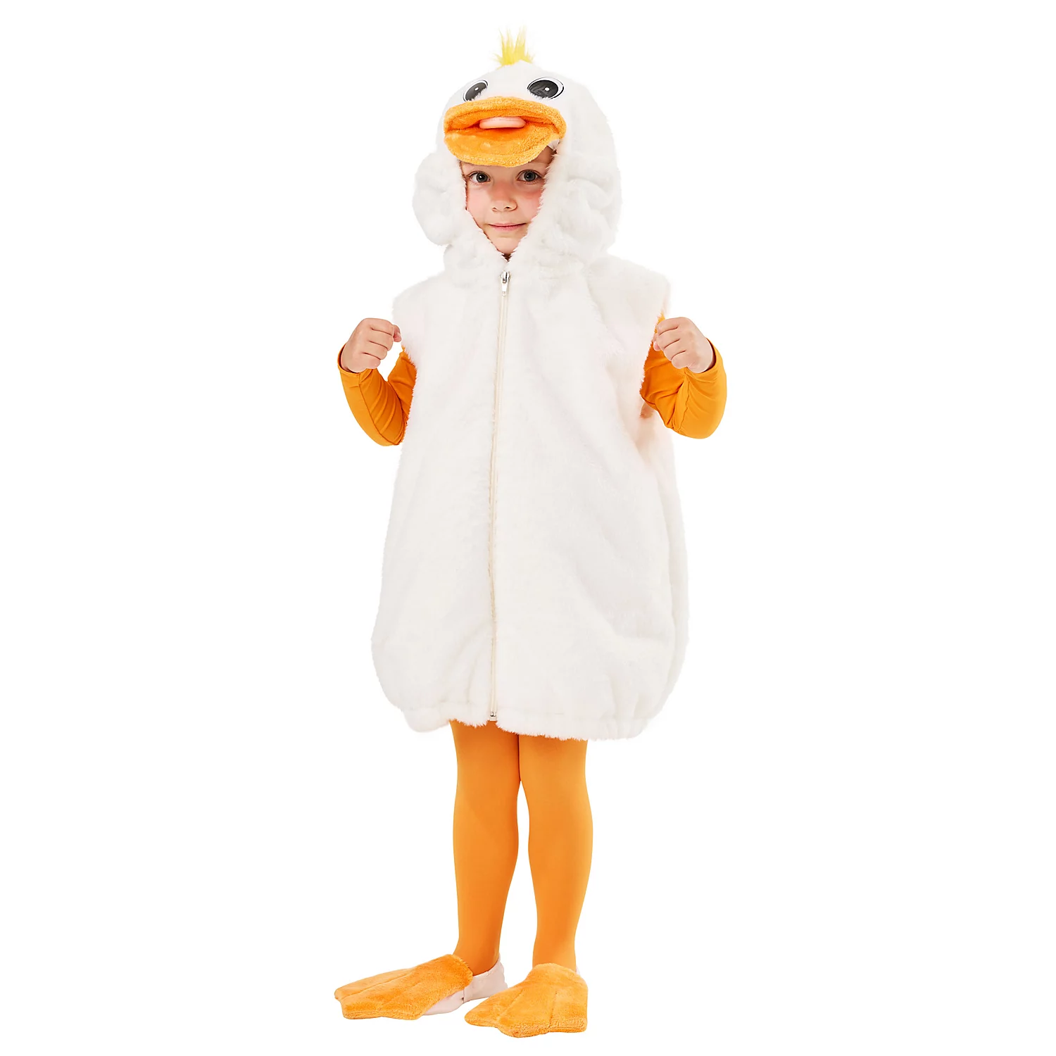 buttinette Veste "canard" pour enfants, blanc