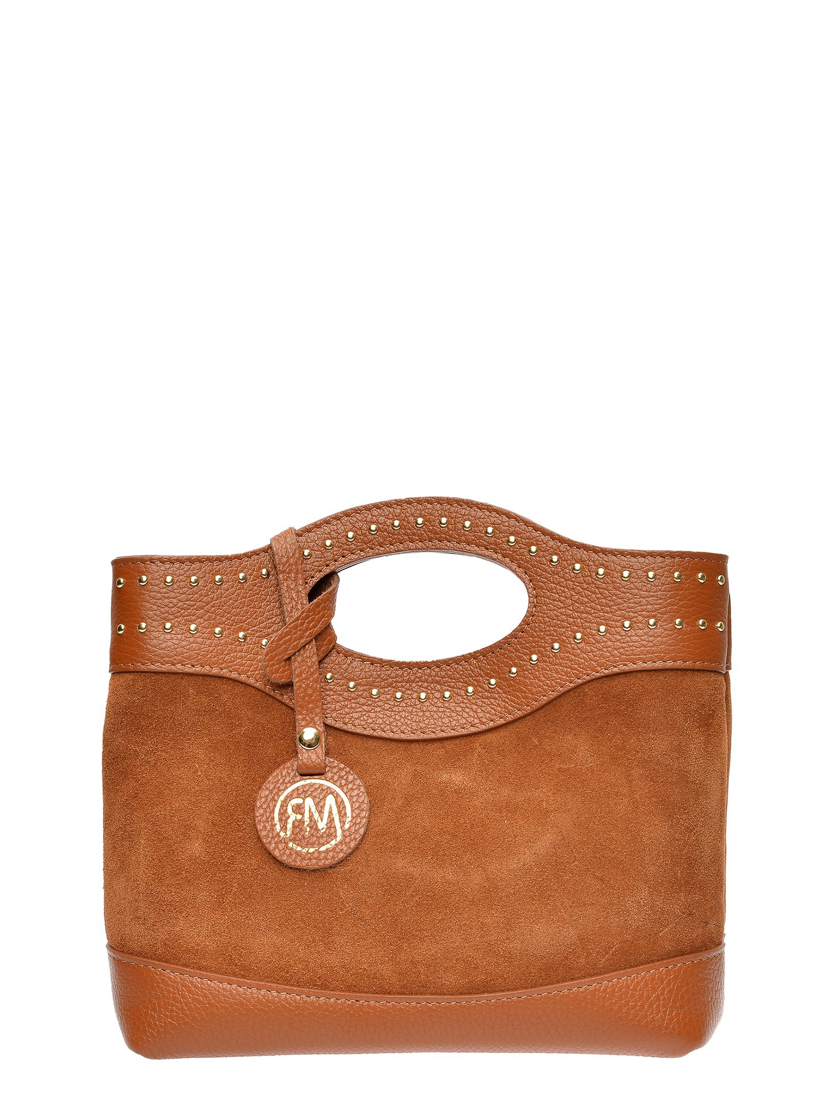 Roberta M Braune Lederhandtasche Image