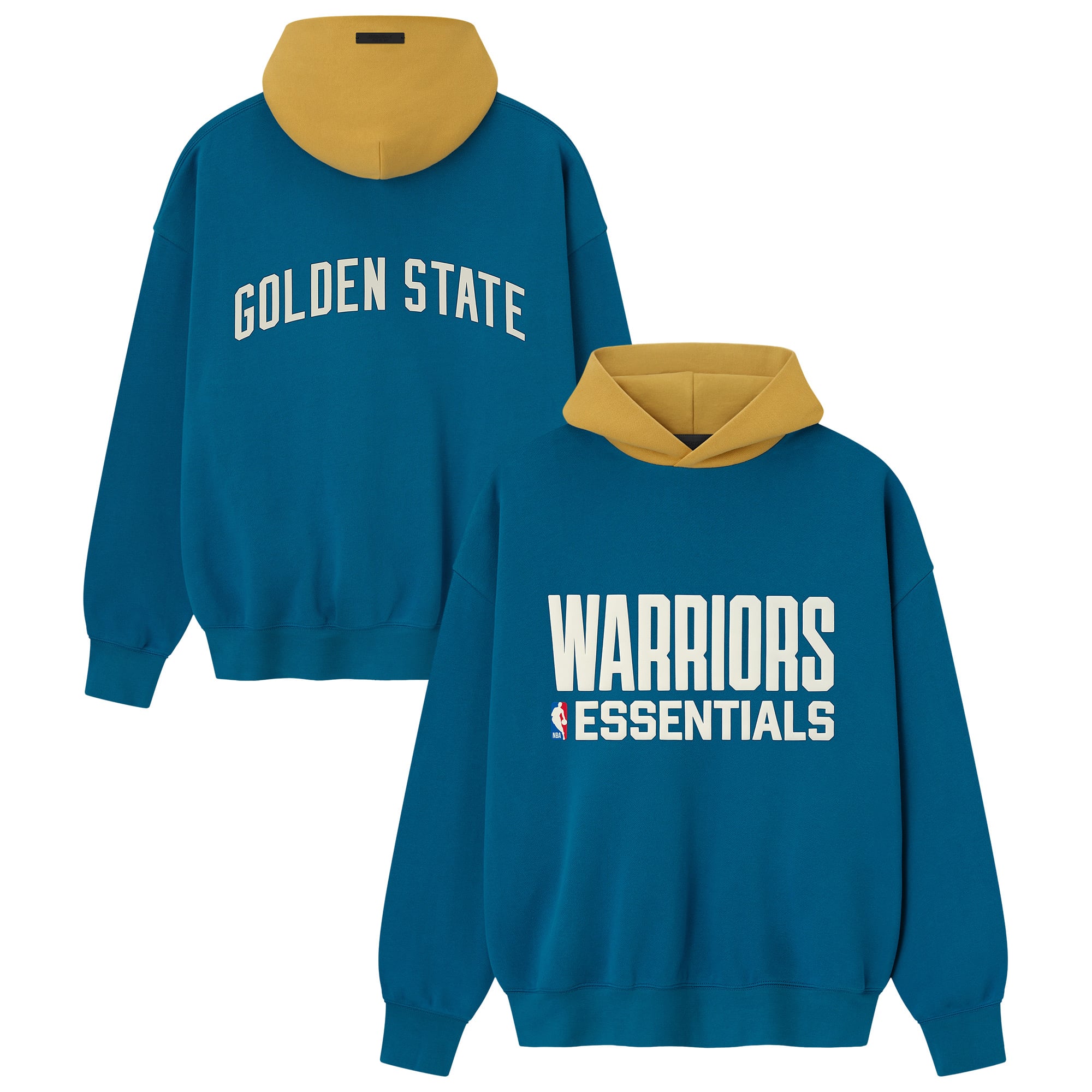 Sweat à capuche sport ajusté NBA x Fear Of God Essentials Golden State Warriors - Unisexe - unisexe Taille: M