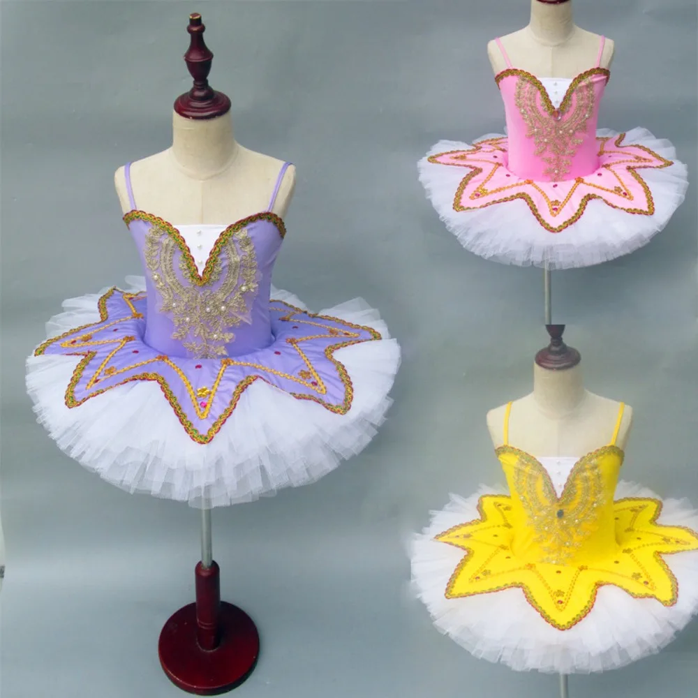Vêtements de danse spectacle sur scène Tutu bébé Ballet princesse fée enfants vêtements fête des enfants décontracté été filles robe enfants vêtements
