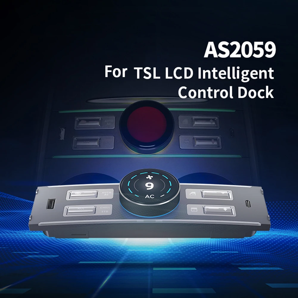 AC-Steuerung und Beifahrersitzsteuerung, USB Typ C, Smart Center Control, Erweiterungs-Dockstation für Tesla Model Y, Modell 3, 2021–2024 Image