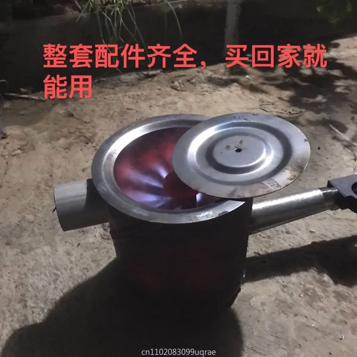 Die Heizung des Abfallölbrenners Diesel ist zum Heizen geeignet. Geeignet für den Abfall im Winter Image