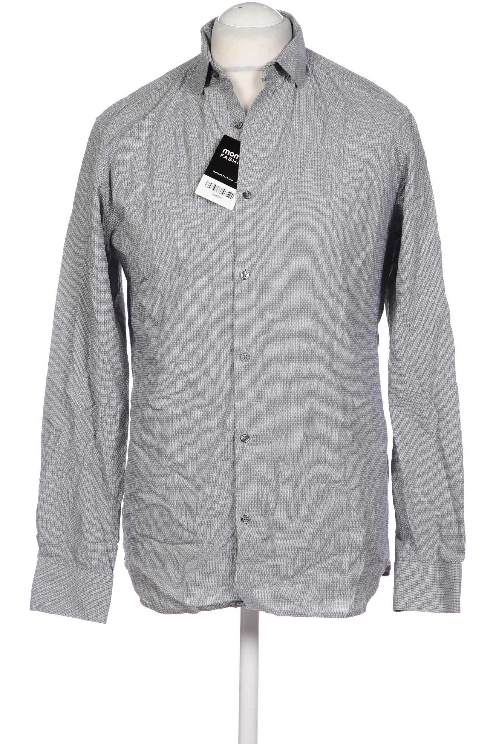 Jack & Jones Herren Hemd, Gr. 52, grau, Baumwolle Image