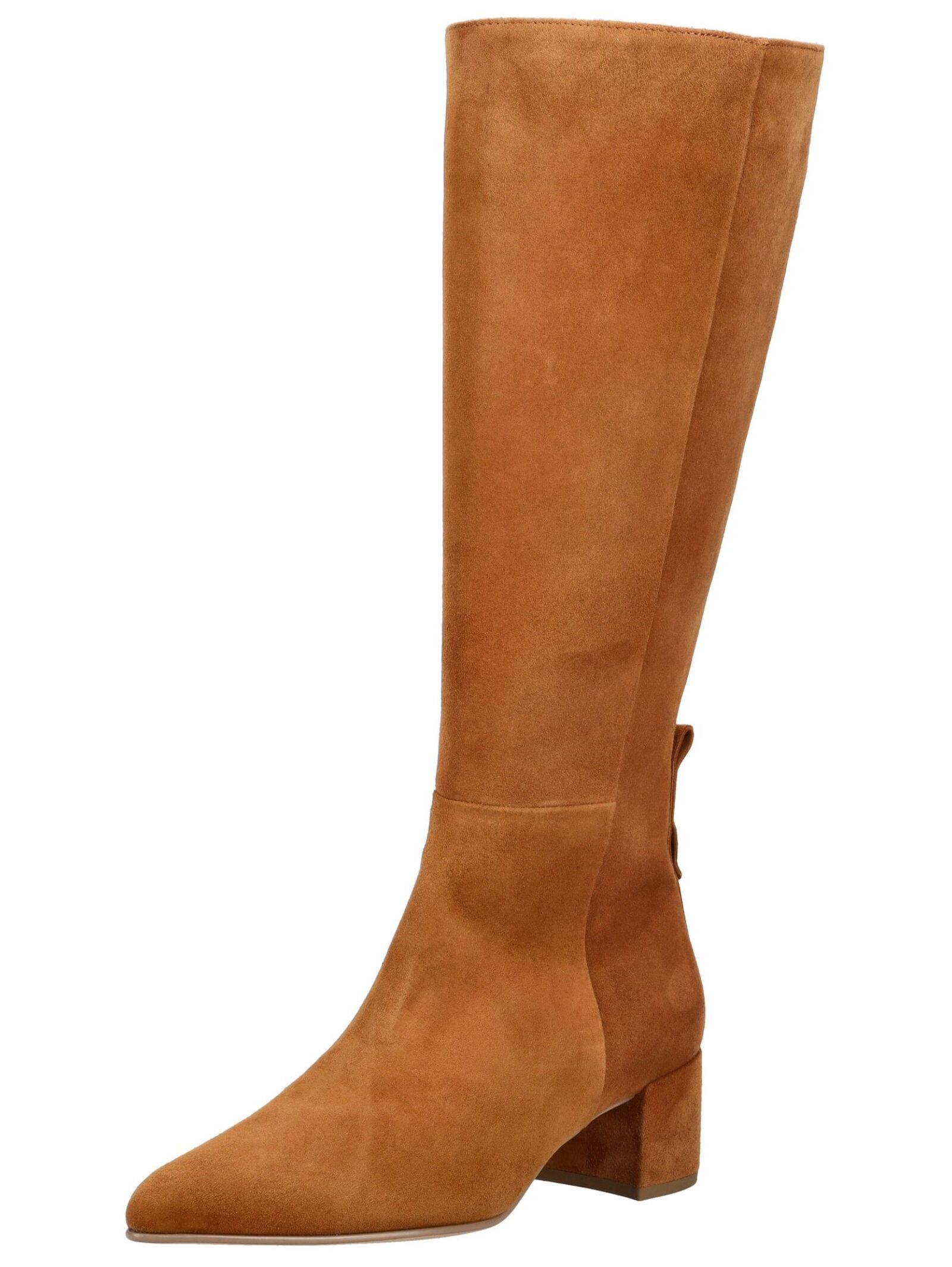 Stiefel HÖGL "Högl Stiefel Leder", Damen, Gr. 36, braun (camel), Leder, Schuhe Stiefel