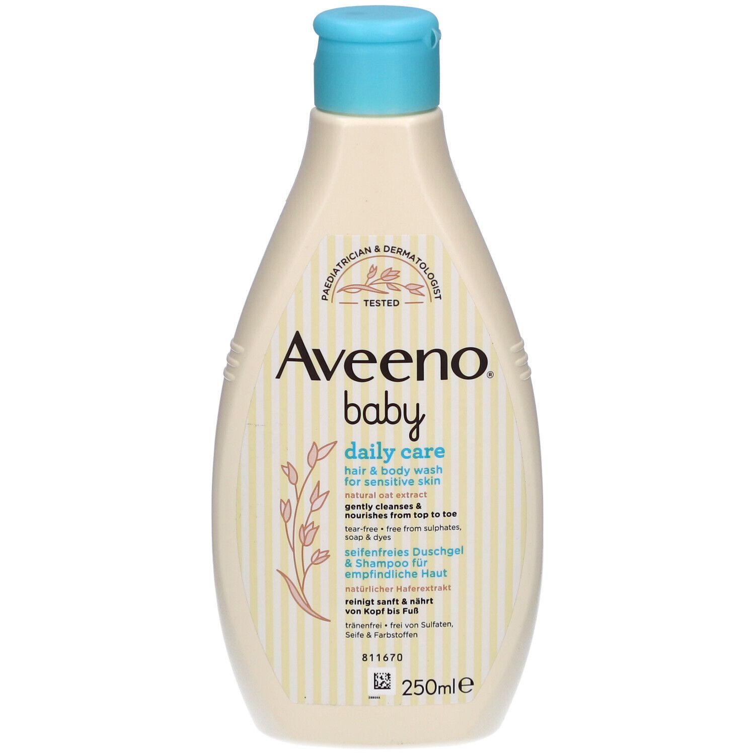 Aveeno baby daily care seifenfrei Duschgel&Shampoo 250 ml Duschgel Image