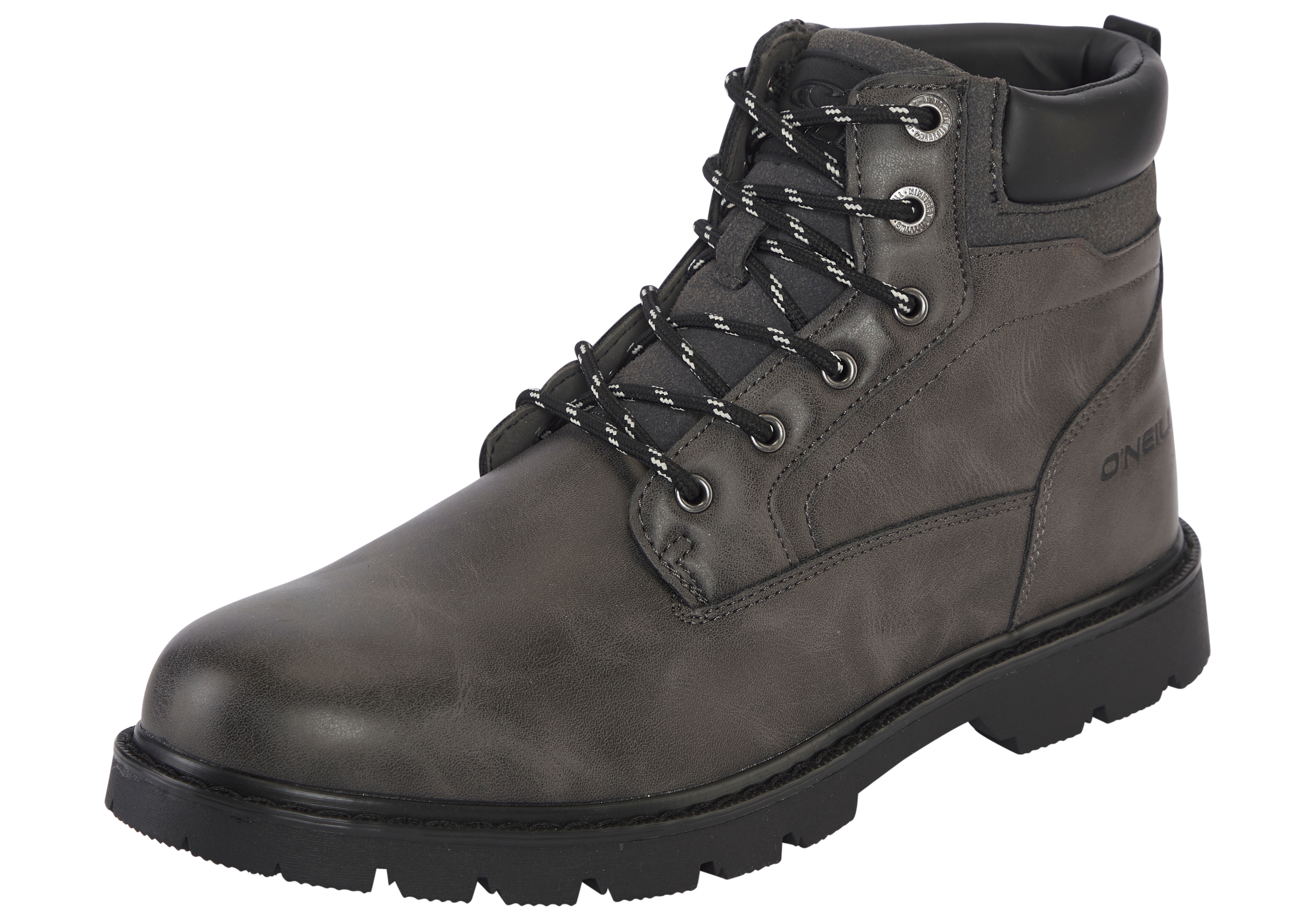 Winterstiefel O'NEILL "DARO MEN HIGH", Herren, Gr. 45, schwarz shadow, Synthetik, Schuhe Winterstiefel, Winterschuhe, Winterboots, Snowboots