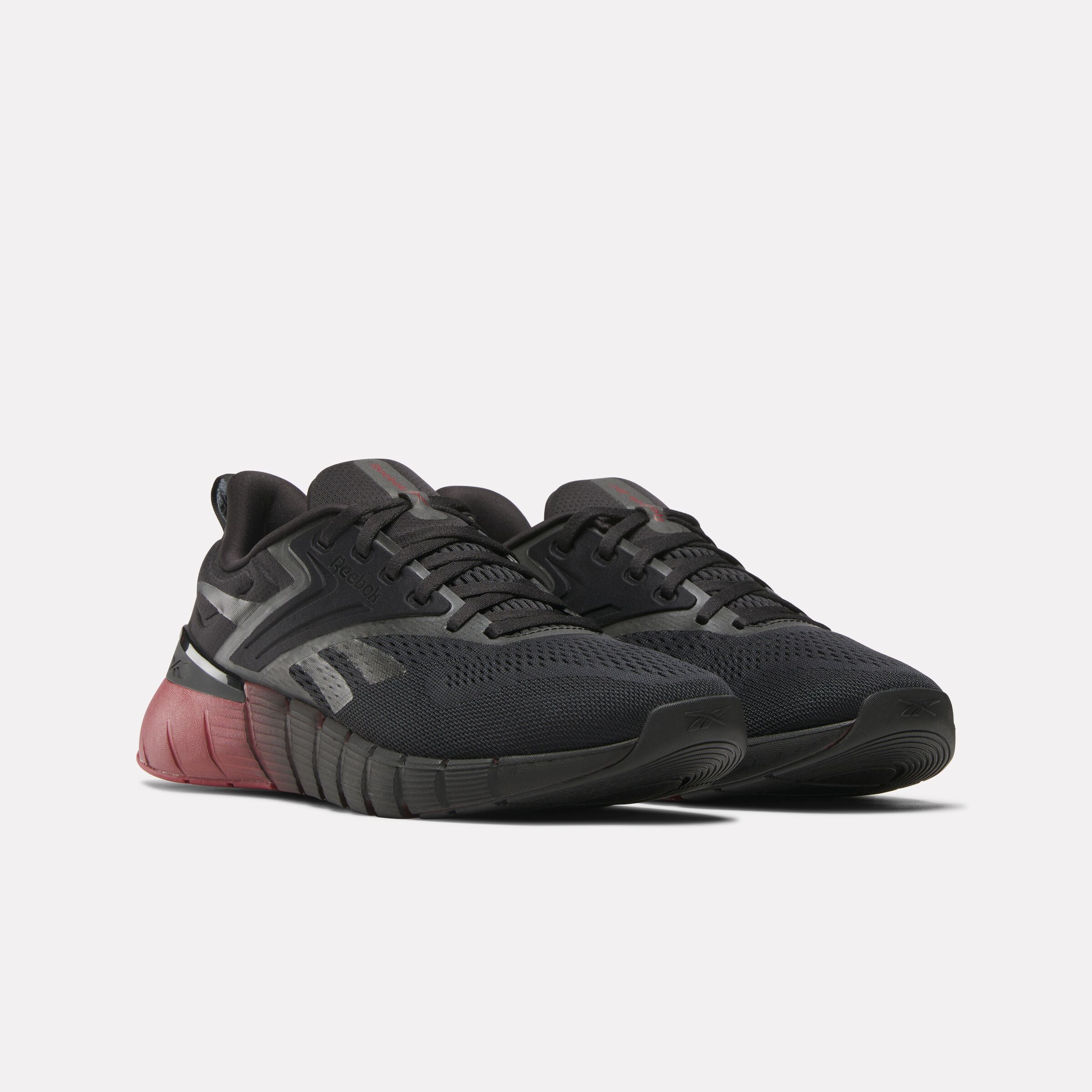 Trainingsschuh REEBOK "NANO GYM", Gr. 44,5, schwarz, retro rot, Synthetik, Textil, Schuhe Image