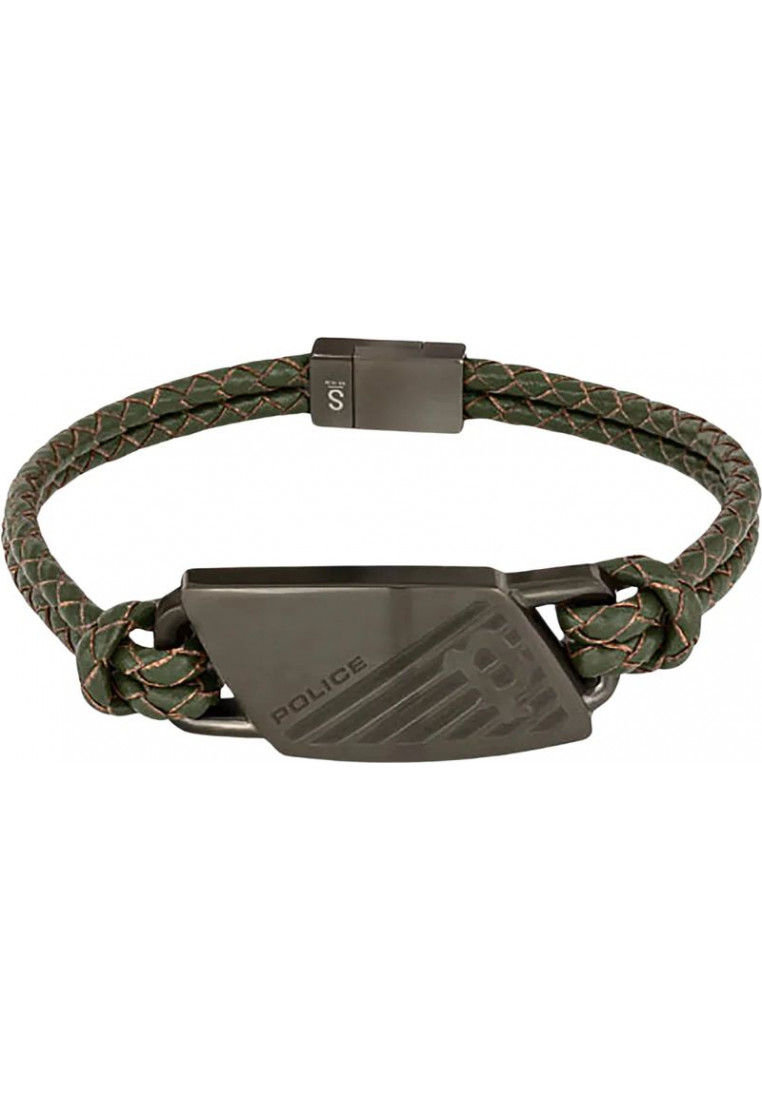 Police PJ26559BLU.03 Mens Bracelet - Black - One Size | Police Sale | Discount Designer Brands