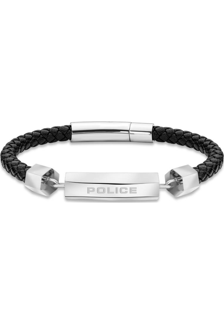 Police PEAGB2119634 Mens Bracelet - Silver - One Size | Police Sale | Discount Designer Brands