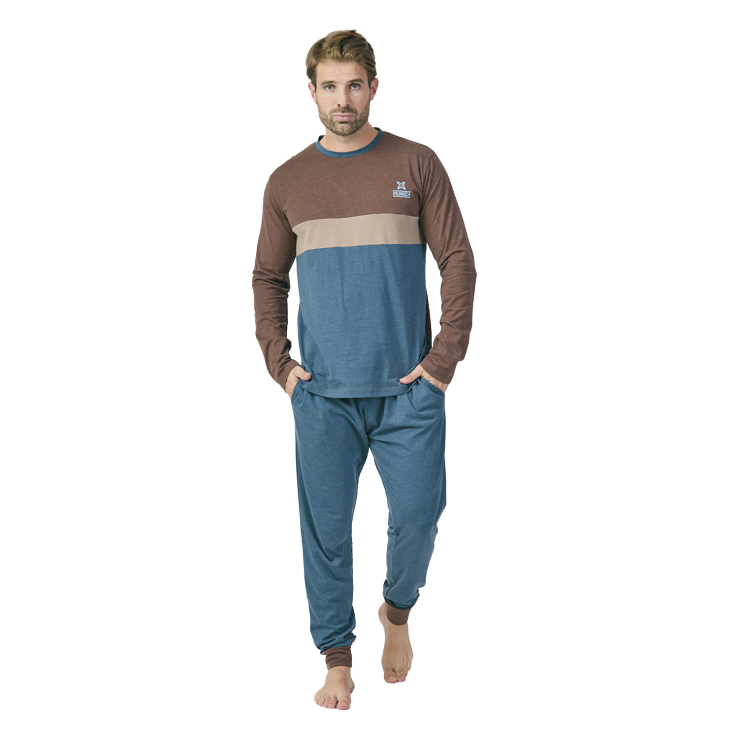 MU16 Langarm-Pyjama für Herren Image