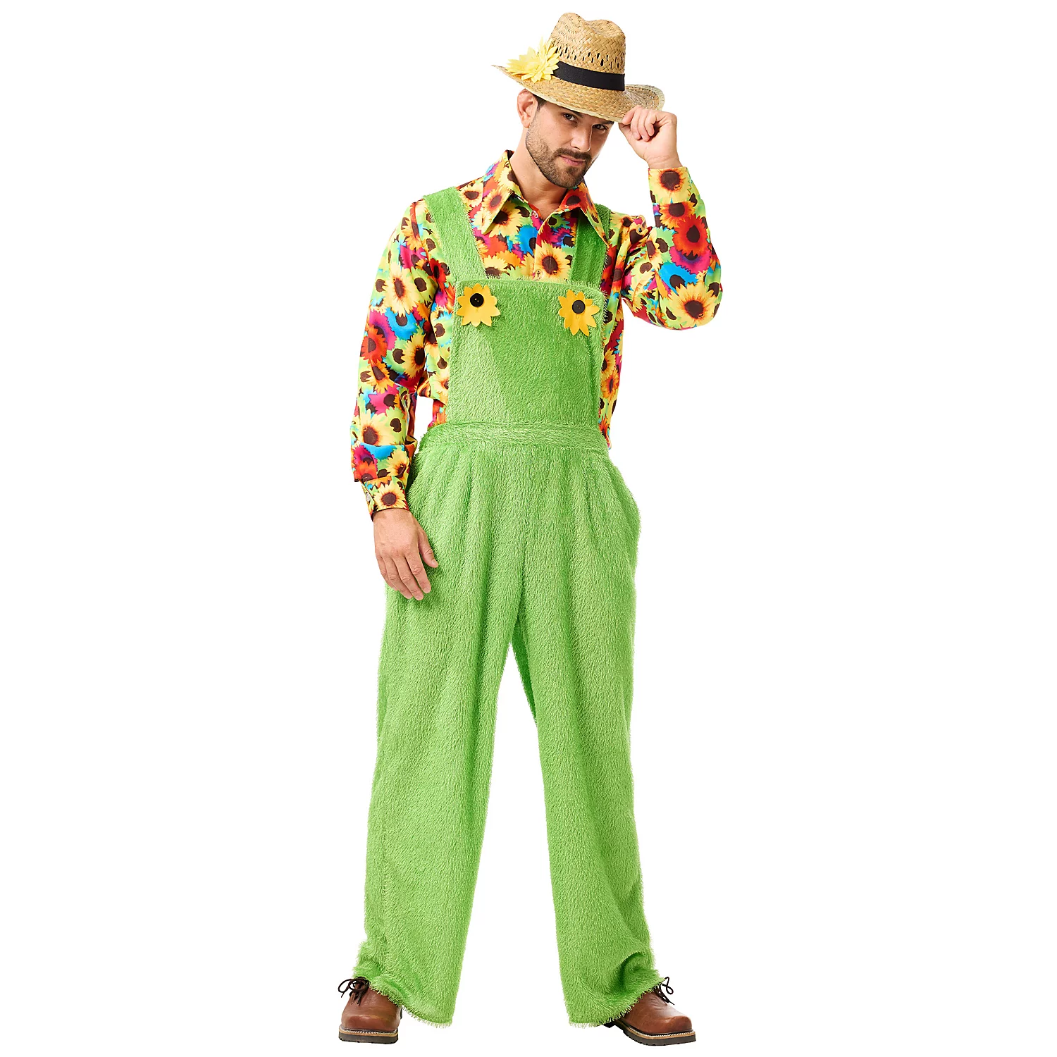 buttinette Latzhose Wiesenherr, grün