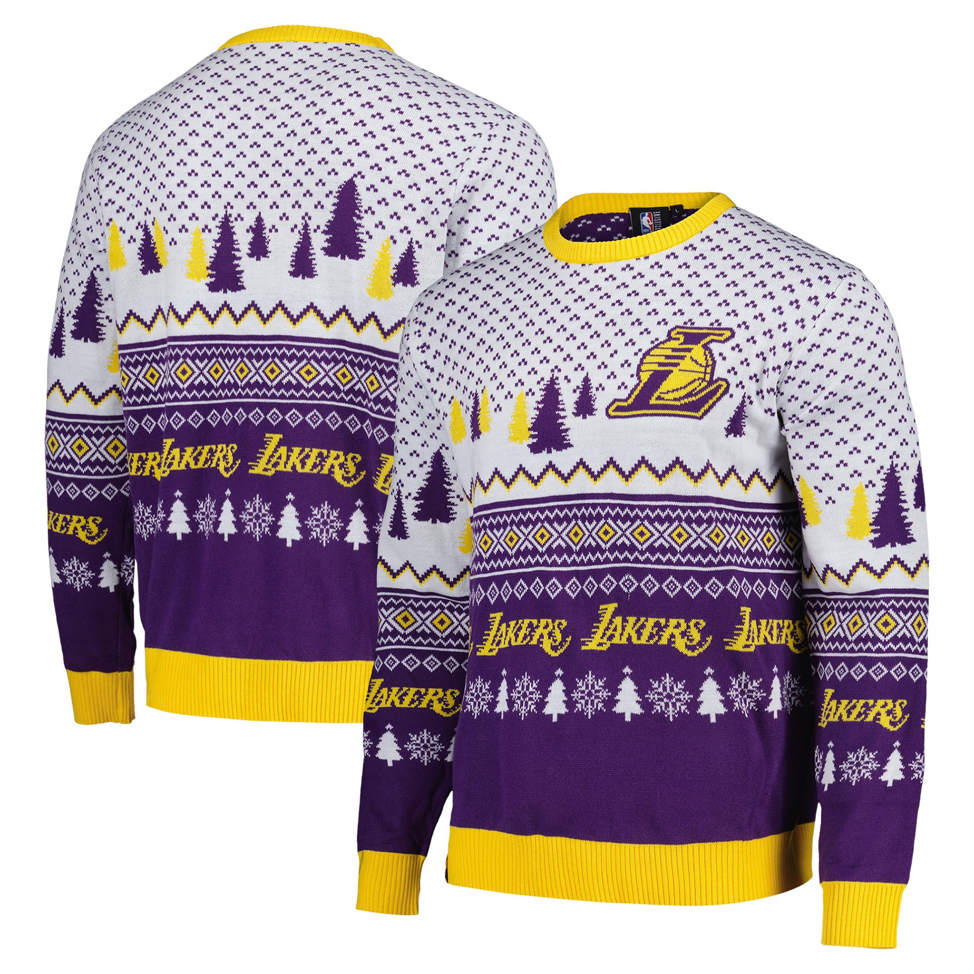Los Angeles Lakers 2025 Weihnachtspullover – Herren Image