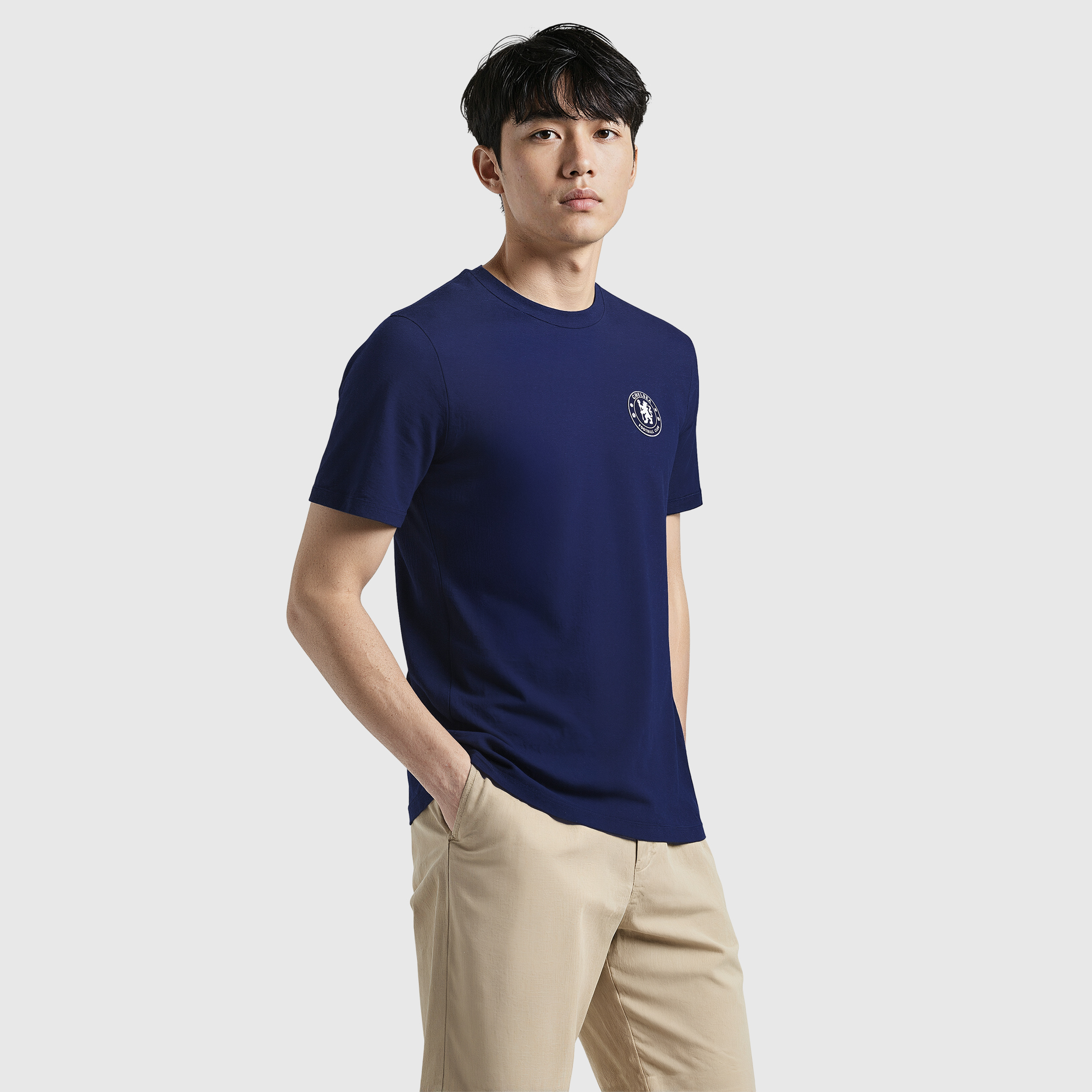 Chelsea Core T-Shirt – Marineblau – Herren Image
