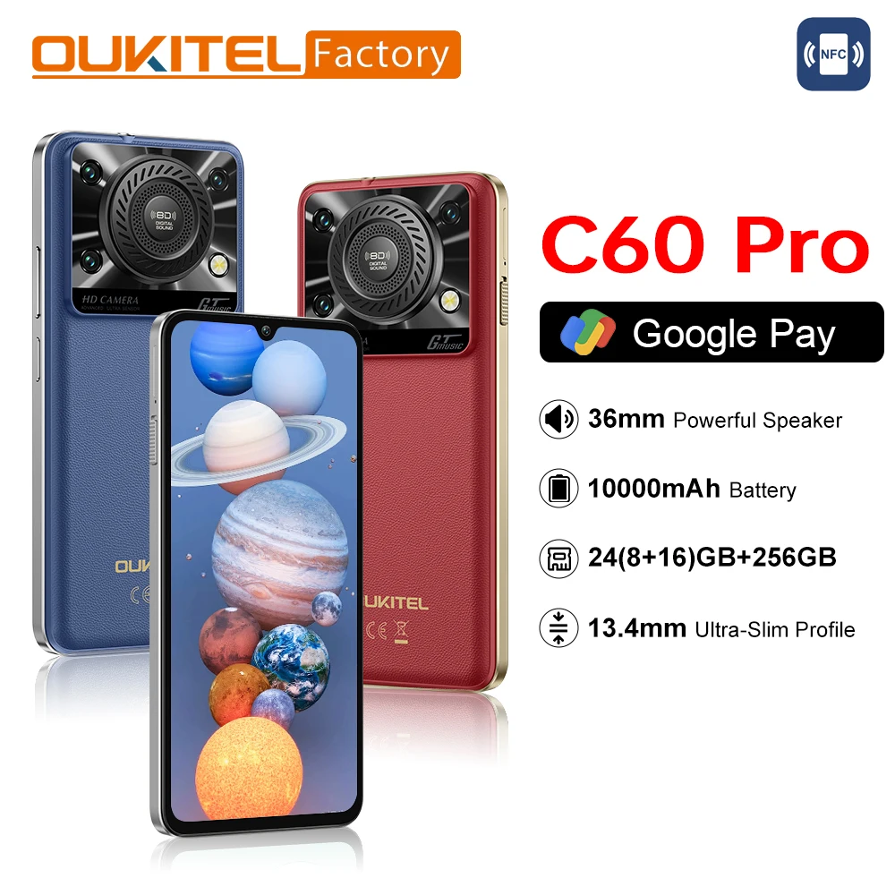 2025 NEW Oukitel C60 PRO Smartphone 6.88