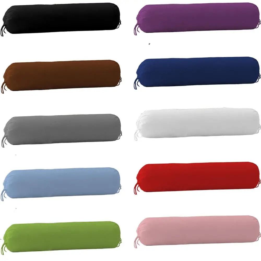 Lange zylindrische Kissenbezüge, Kissenärmel, Heimdekoration, waschbar, für Schlafzimmer, Nackenpolster, Kissenbezug, abnehmbarer Kopfstützen-Kissenbezug Image