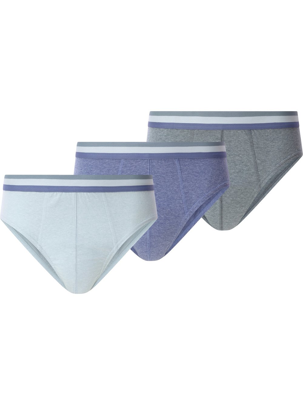 Jan Vanderstorm 3er Pack Slip Herren blau, XL/XXL Image
