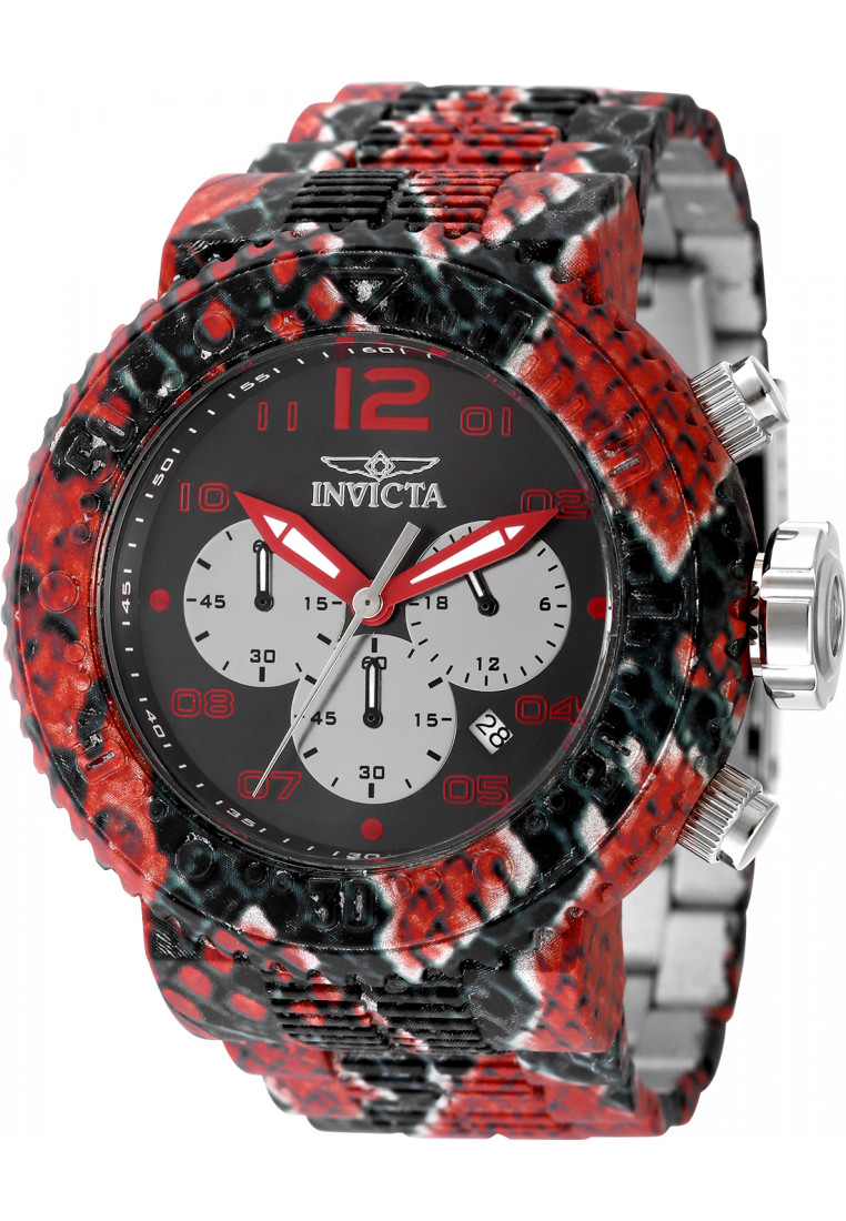 Invicta IN-48552 Mens Pro Diver Watch - Red - One Size | Invicta Sale | Discount Designer Brands
