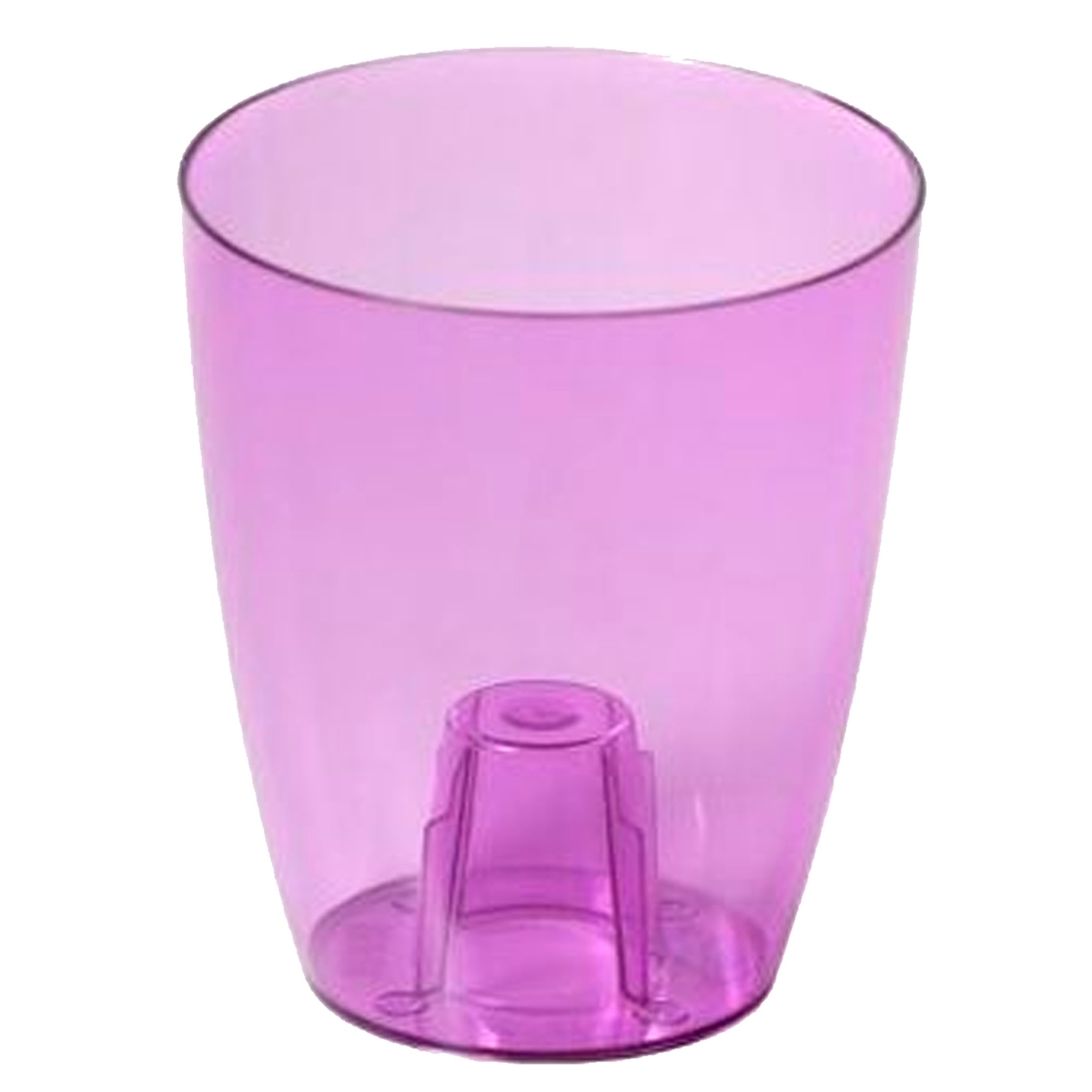 Prosperplast - COUBI ORCHIDEE 2,4L Topf - 16x16x18,3 cm Image