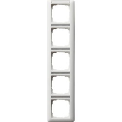 Gira Abdeckrahmen 5-f.rw mt 111527 Image