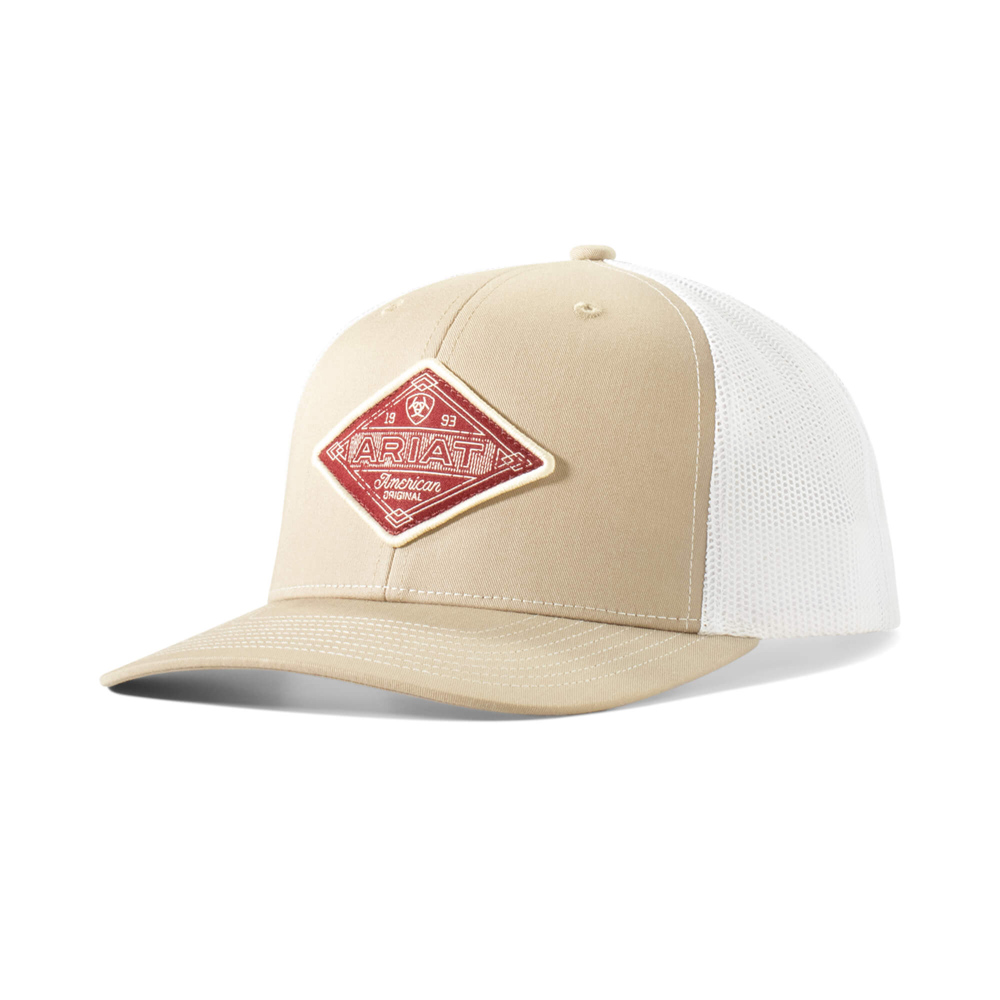 Men's Wine Patch Cap in Brown by Ariat