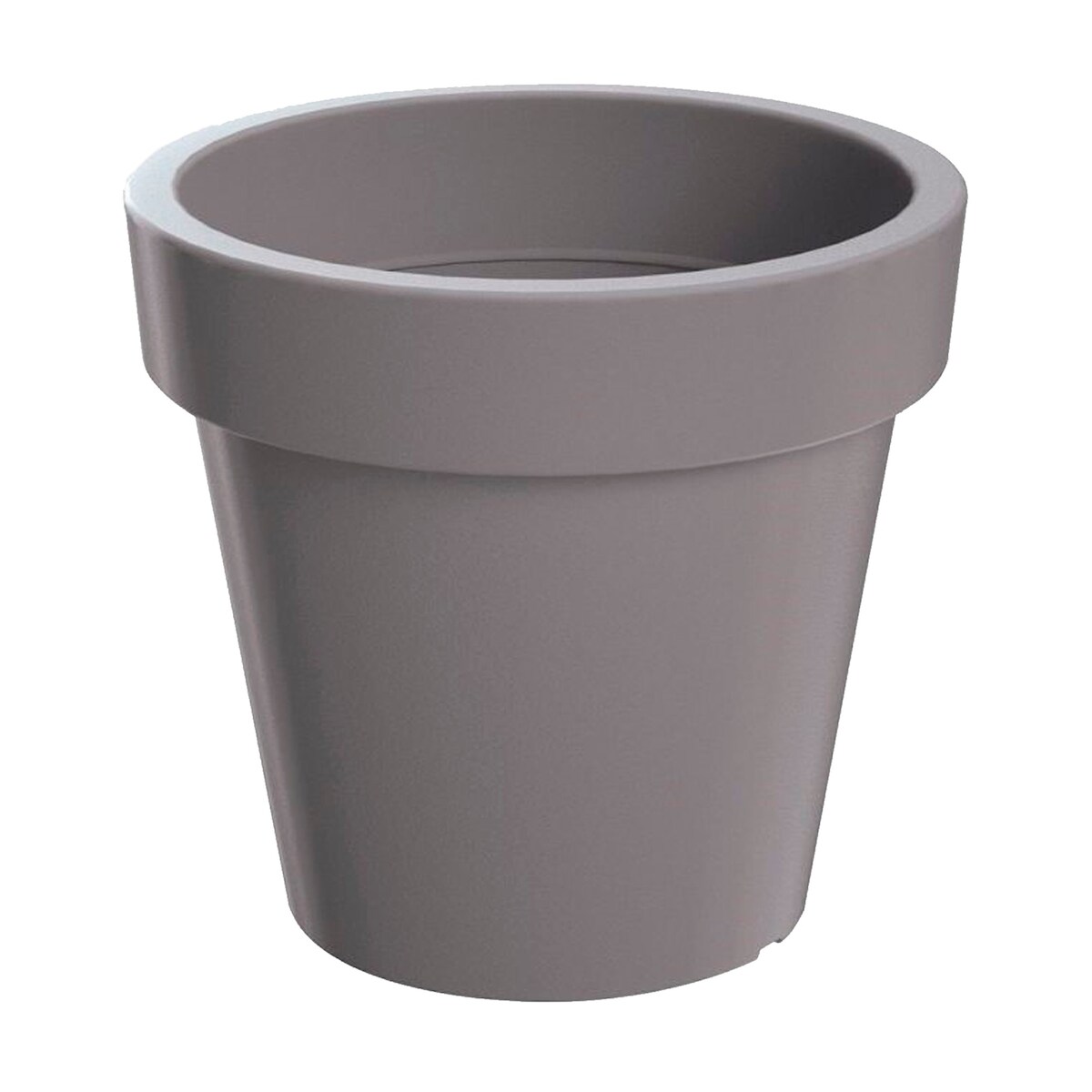 Prosperplast - LEXO ROUND 92L Topf - 60x60x55cm in Steingrau farbe Image