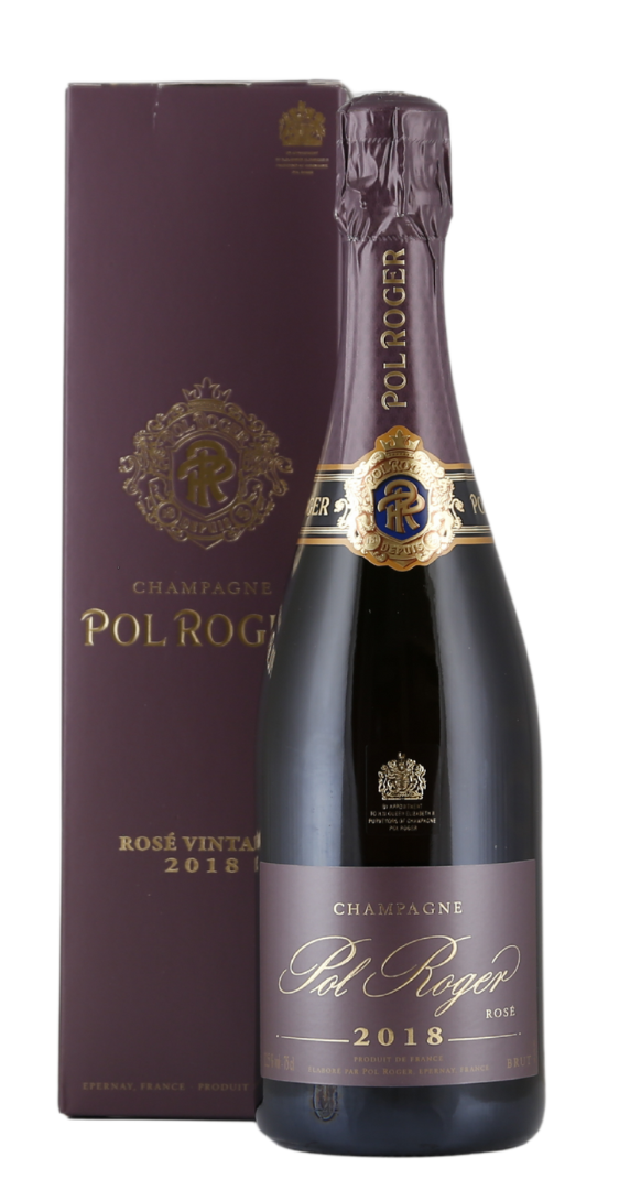 Champagne Pol Roger Rosé Vintage 2018 im Etui Image