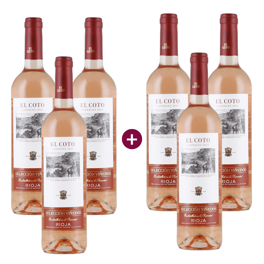 3+3 El Coto Selección Viñedos Rosado 2024 Image