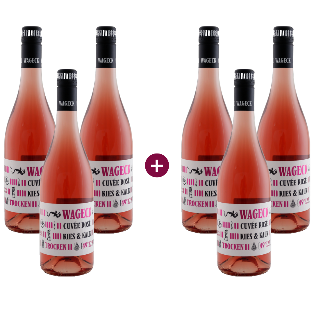 3+3 Wageck Cuvée Rosé Kies und Kalk 2024 Image