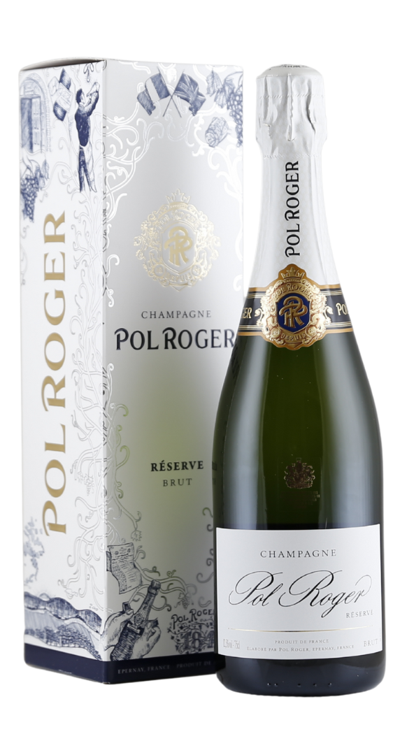 Champagne Pol Roger Brut Réserve im Etui