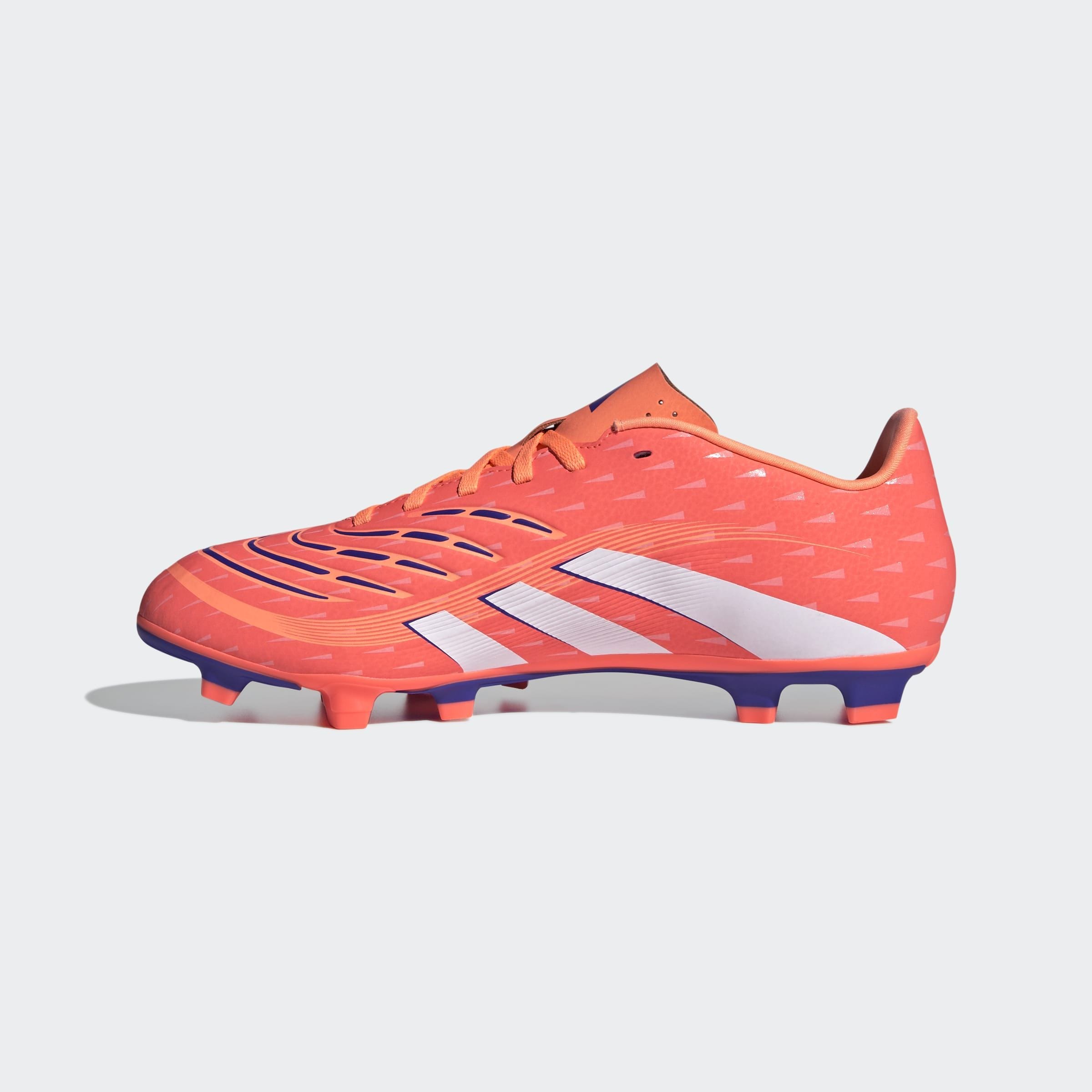 Fußballschuh ADIDAS PERFORMANCE "PREDATOR CLUB FÜR KUNSTRASEN, HART- UND ASCHENPLÄTZE", Damen, Gr. 39, signal coral, cloud weiß, beam orange, Synthetik, Schuhe Fußballschuh, geeignet für Rasen- und Kunstrasenplätze