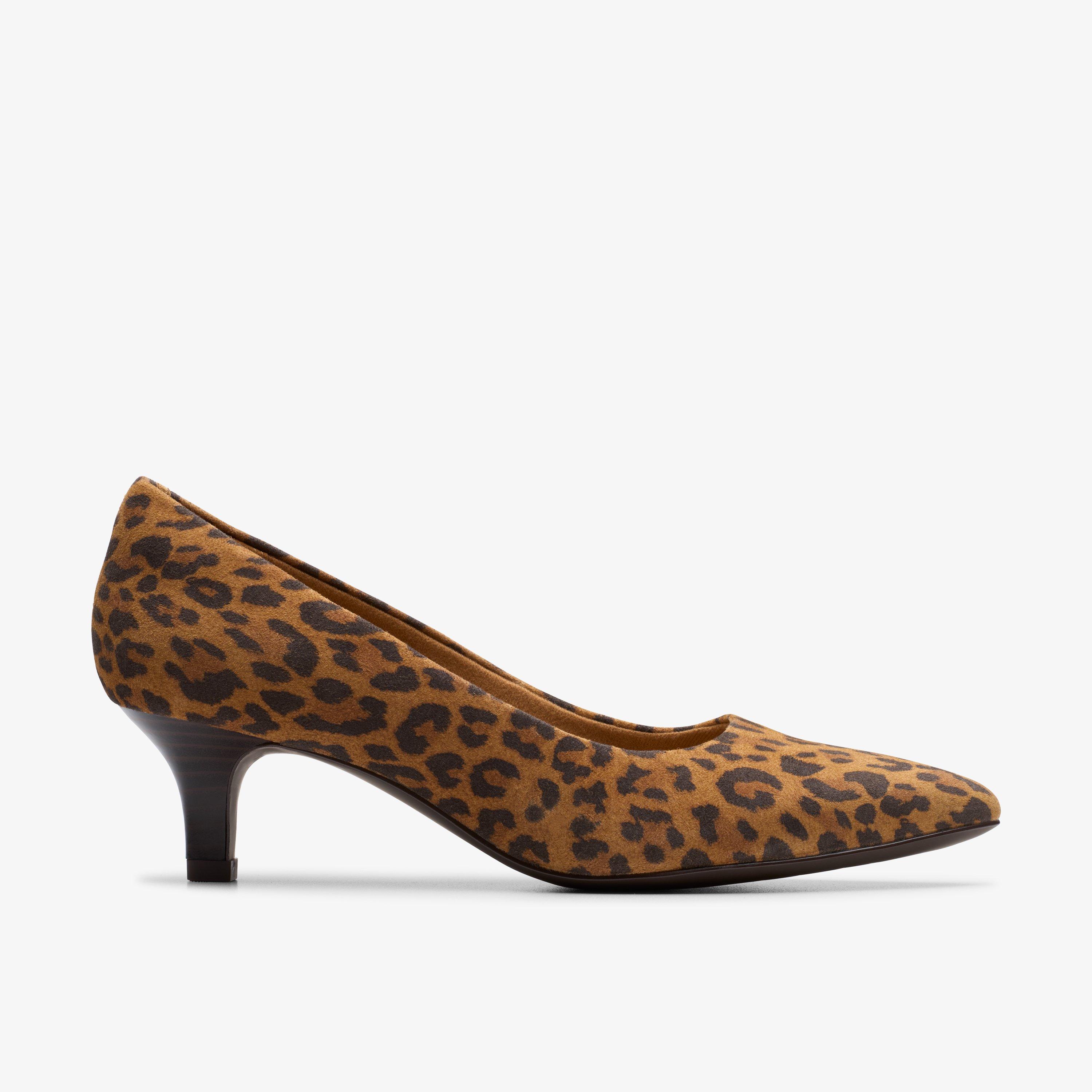 Clarks Womens Shondrah Jade Leopard Print Shoes - Brown - Size UK 3 | Clarks Sale | Discount Designer Brands