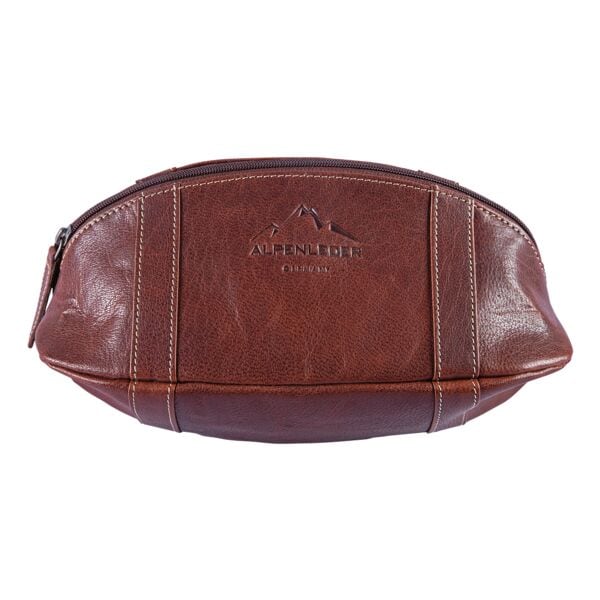 Alpenleder Kulturtasche »RUGBY« brandy Image