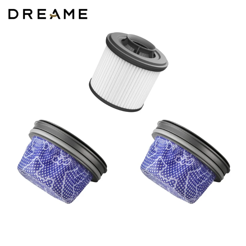 Original Dreame 1 Filter + 2 Vorfilter für die Basisstation der Dreame Z40 Station /Z20/Z30 Staubsauger Roboterstaubsauger HA21 Image