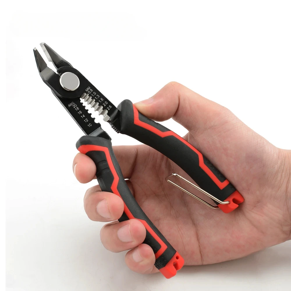 Pinza spelafili Pinza spelafili automatica Crimpatura cavi Strumenti di riparazione per elettricisti Utensili spelafili Utensili manuali
