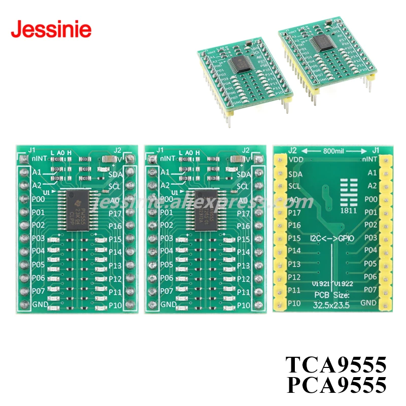 5 Stück/1 Stück TCA9555 PCA9555 Modul 16-Bit I/O Expander IIC/I2C GPIO Erweiterungsplatine 16 Kanal Digitaler Eingang/Ausgang Image