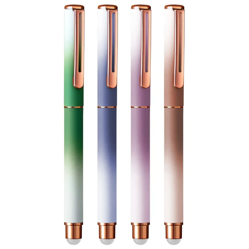 Neue 0,38mm Spitze Brunnen Stift Löschbaren Bunten Neutral Stift Austauschbare Tinte Sac Gel Stift Schule Büro Student Geschenk Image