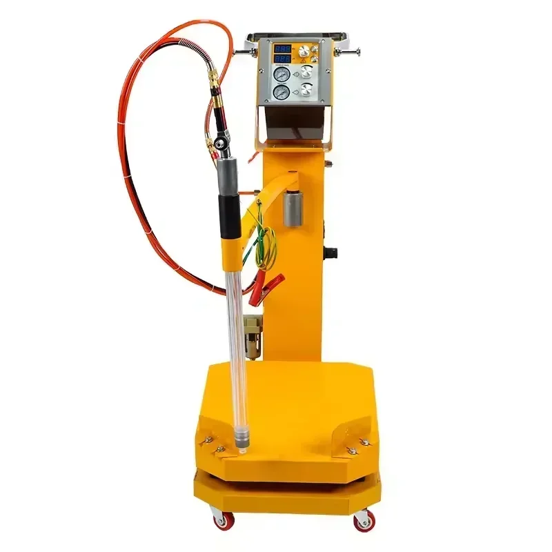 Industrielles Pulverspray, intelligente elektrostatische Pulverbeschichtungsmaschine zum Sprühen von Farbmetallen Image