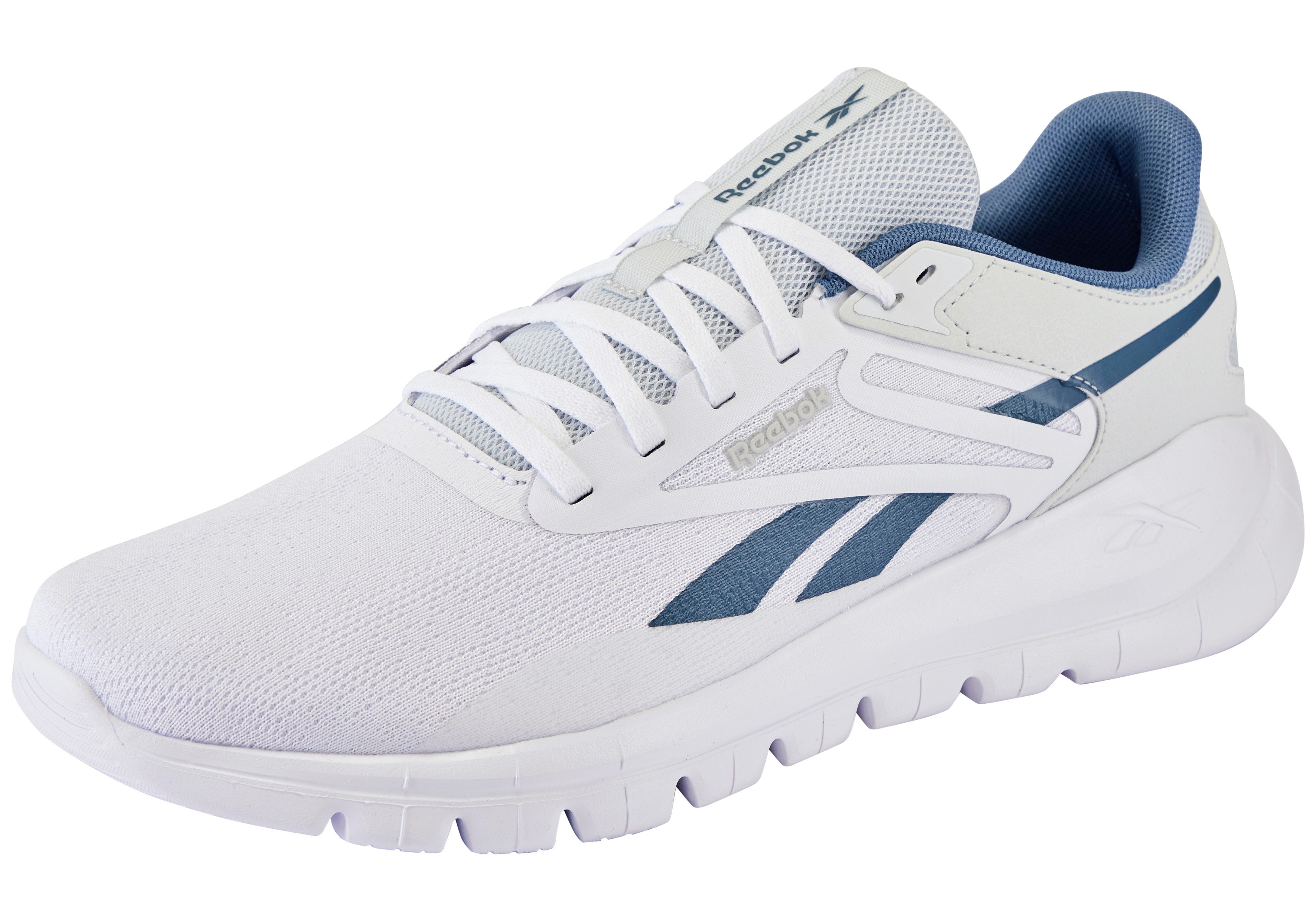 Trainingsschuh REEBOK "SPLIT FLEX", Herren, Gr. 45, footwear weiß, moon, shadow, Synthetik, Textil, Schuhe
