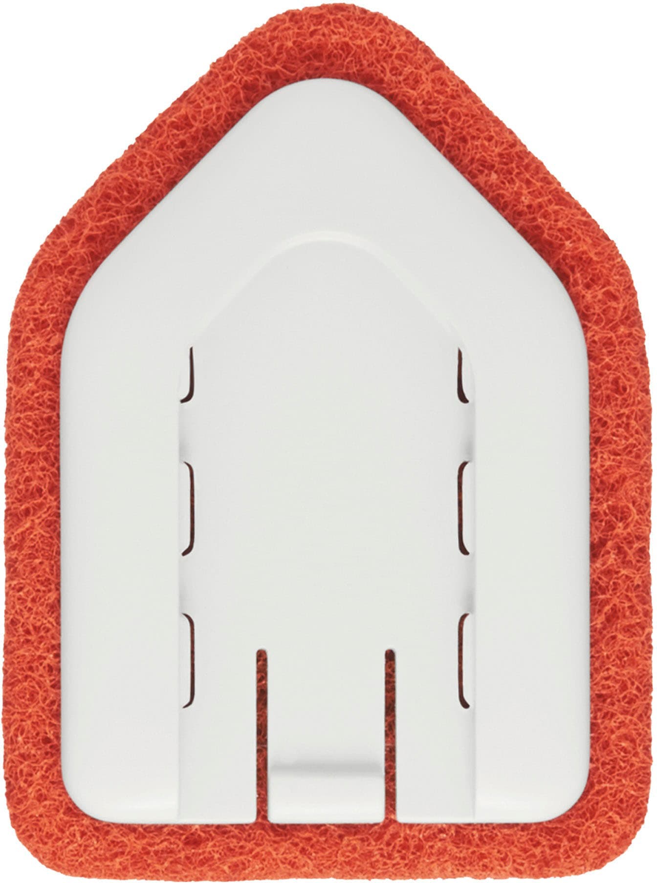 Ersatzbürste OXO GOOD GRIPS, orange, Kunststoff, Reinigungsbürsten, für Wannen- und Fliesenwischer mit Teleskopstange – Ersatzschrubber