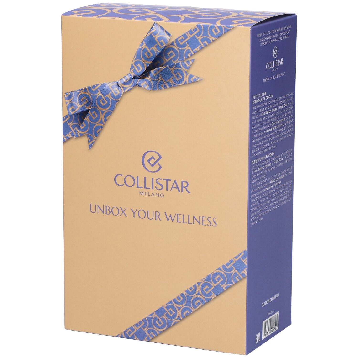 Collistar Unbox Your Wellness Cofanetto Fico e Glicine Crema Latte Doc