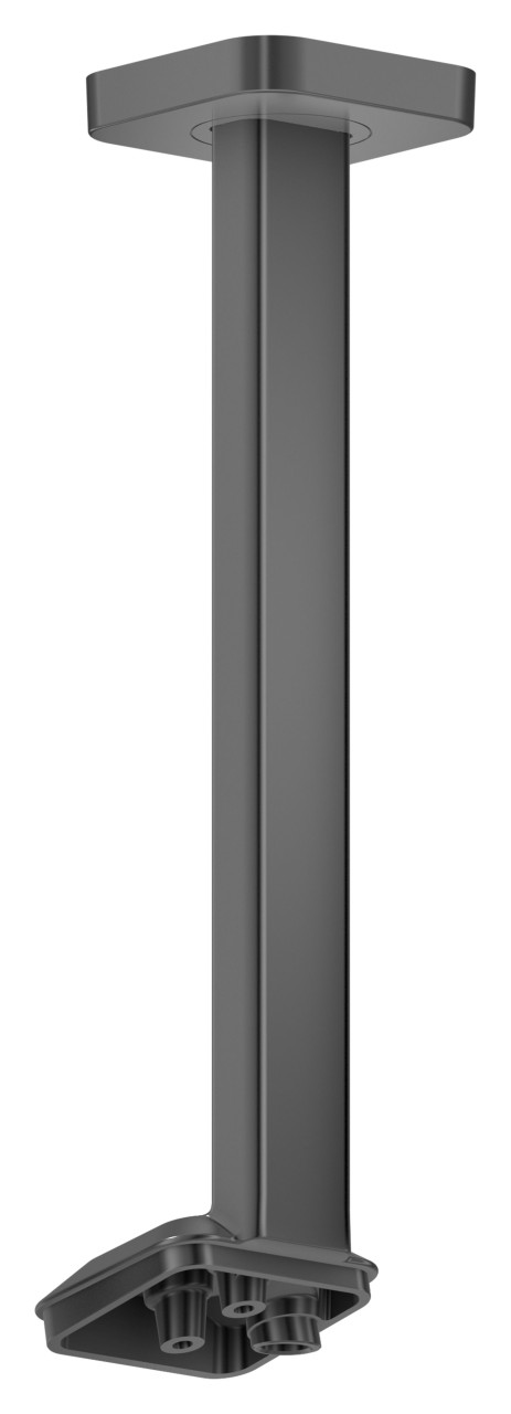 Hansgrohe AXOR ShowerSphere Deckenanschluss 300 mm für Kopfbrause 2jet, Polished Black Chrome, 39768 39768330 Image