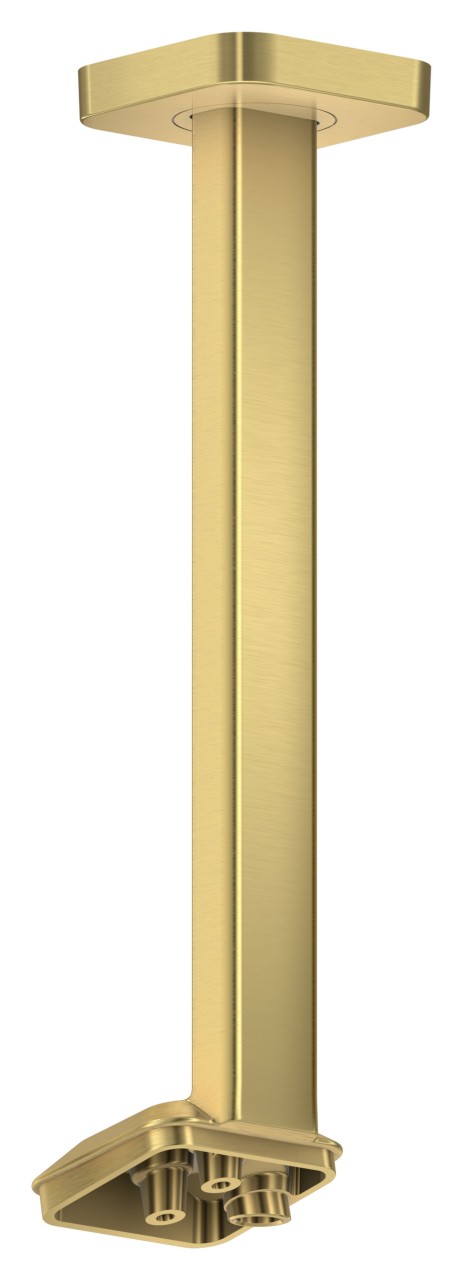 Hansgrohe AXOR ShowerSphere Deckenanschluss 300 mm für Kopfbrause 1jet, Brushed Gold Optic, 39767250 39767250 Image