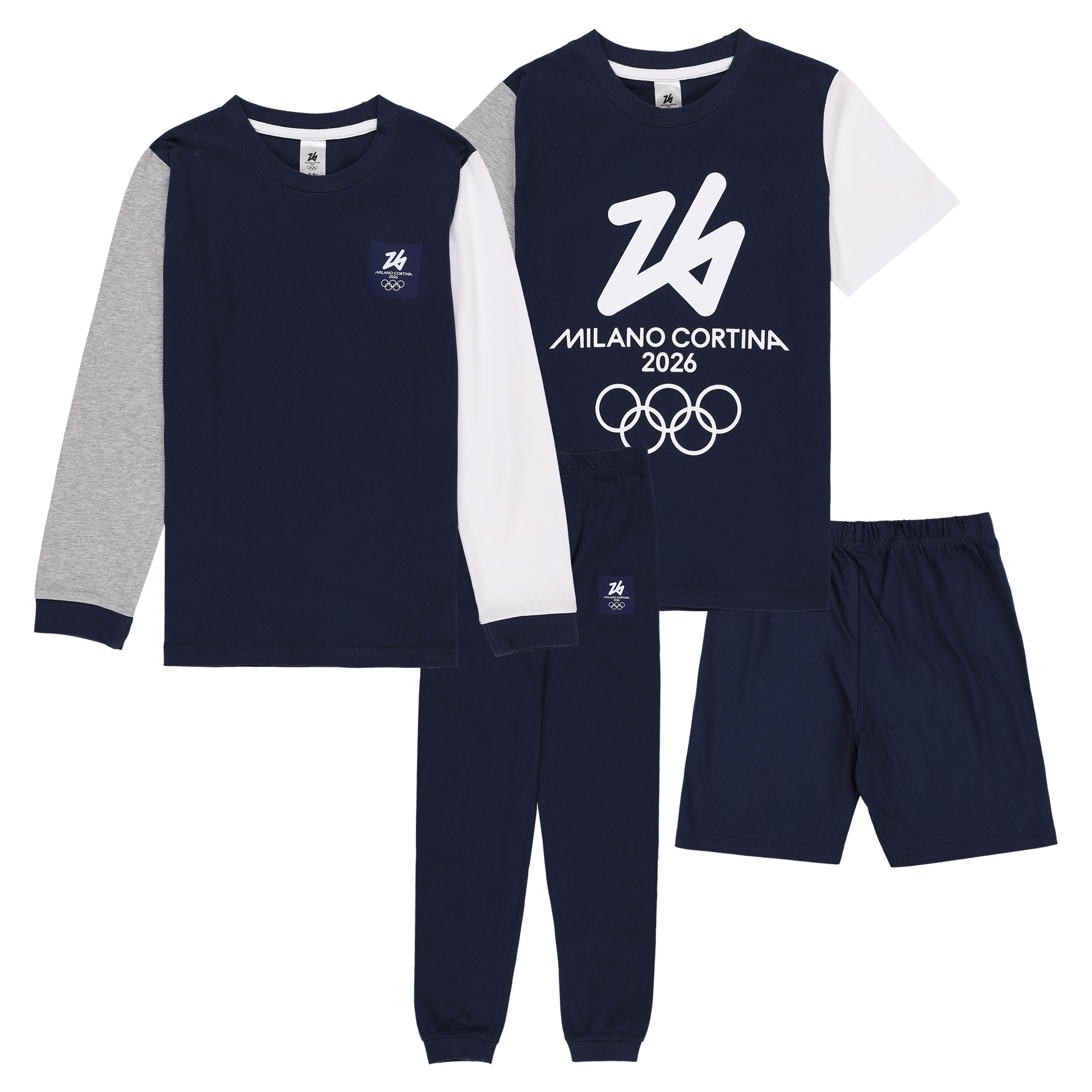 Milano Cortina 2026 Olympics 2er-Pack Mix & Match-Pyjamas Image