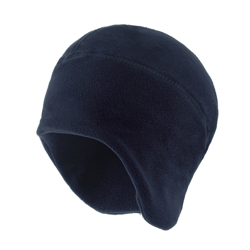 Men's Ear Flap Hat Beanie / Slouchy Winter Hats Black Wine Polyester Fleece Lined Fashion Casual Sports Outdoor Daily Plain Warm