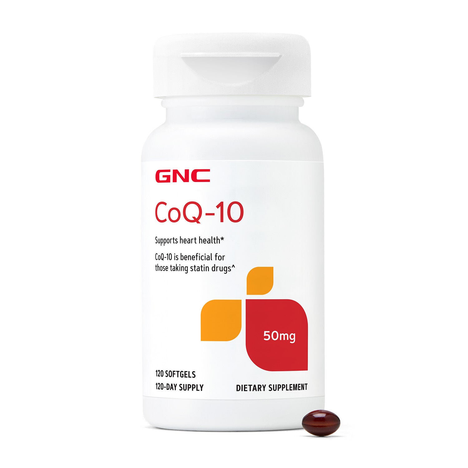 Coq-10 50Mg Healthy - 120 Softgels (120 Servings)