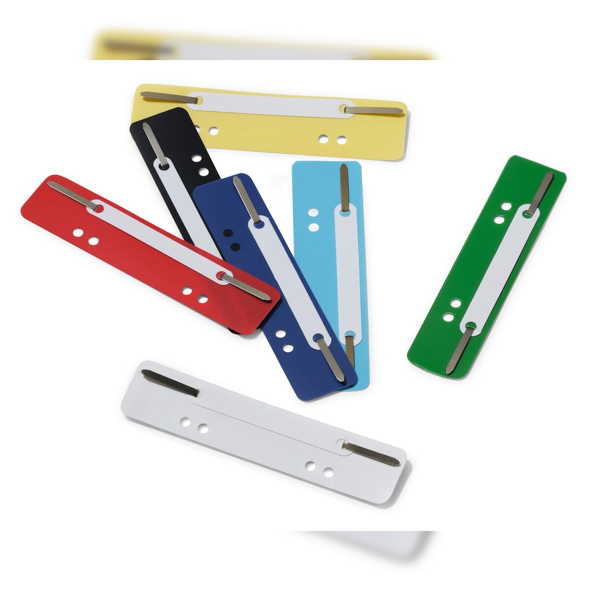 Durable Heftstreifen f sort 250St 150x38mm Flexi-Hefter Image