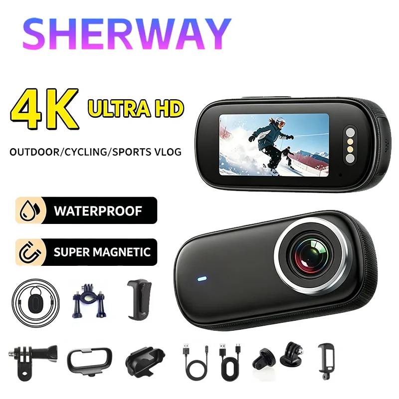 4K WiFi Mini caméra d