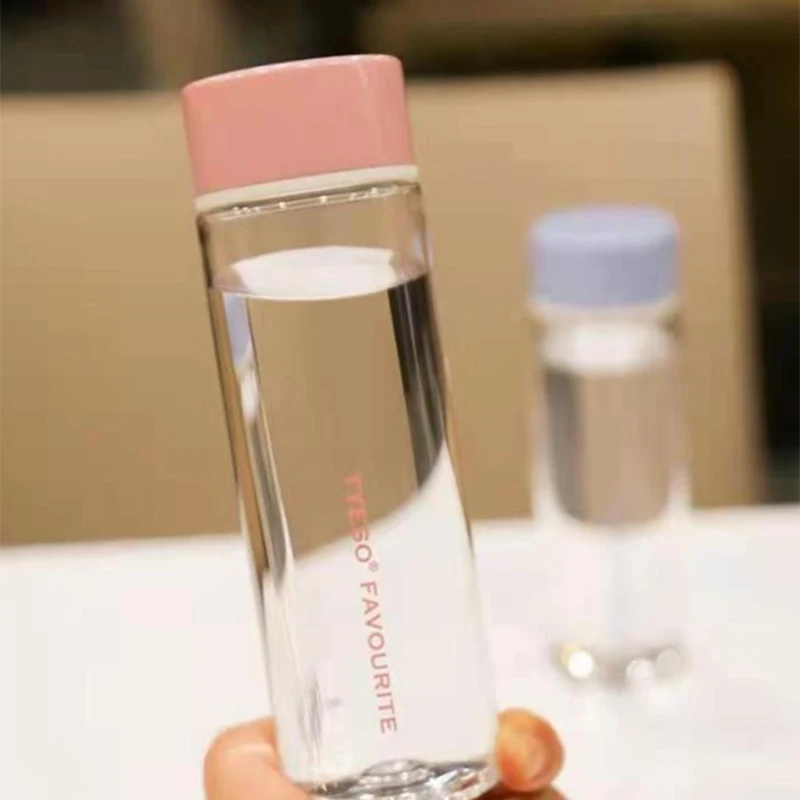 200ML Cartoon-Muster OutdoorTrinkflasche Tasse Anti-drop Kunststoff Tasse Tragbare Outdoor Wasser Flasche Image