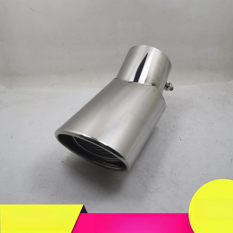 Geeignet für Highlander IX35 Range Rover CRV Ling Zhi Zhipao Edelstahl Autoauspuff Silber Endrohr Image